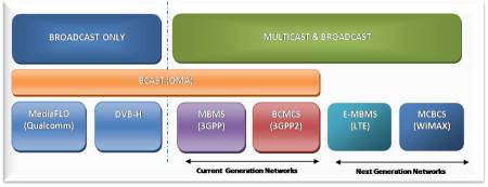 Multicast Broadcast Services Technologies